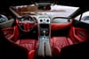 car with red interior